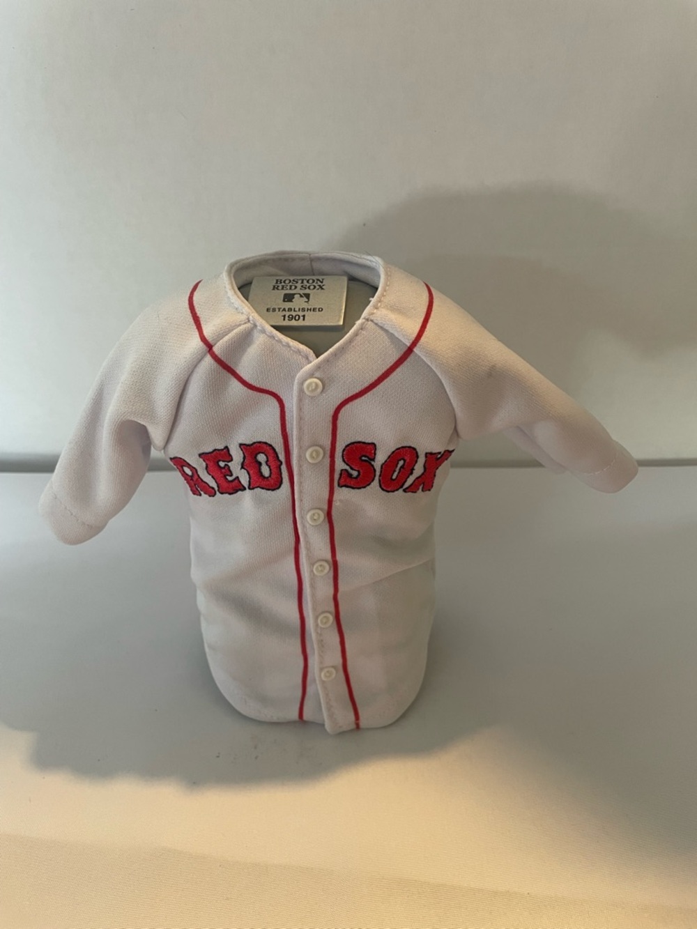 Official MLB Boston Red Sox mini “jersey doll” produced by SportFX in 2004